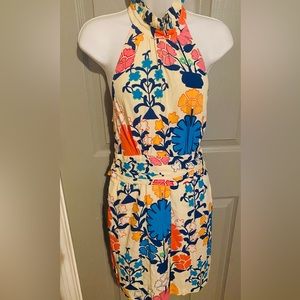 NWT Anthropologie Plenty Floral Romper Size Small